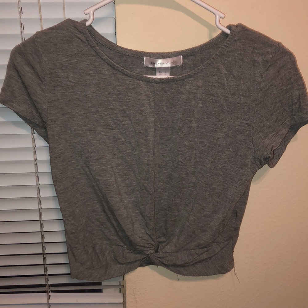 Knitted Crop Top